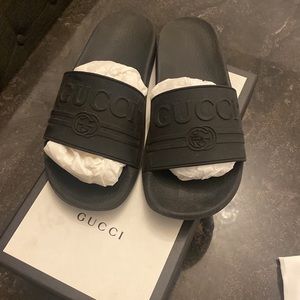 Gucci Rubber Slides Sandal